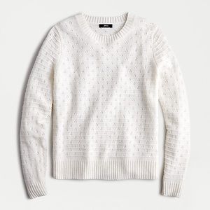 J. Crew Pointelle Sweater